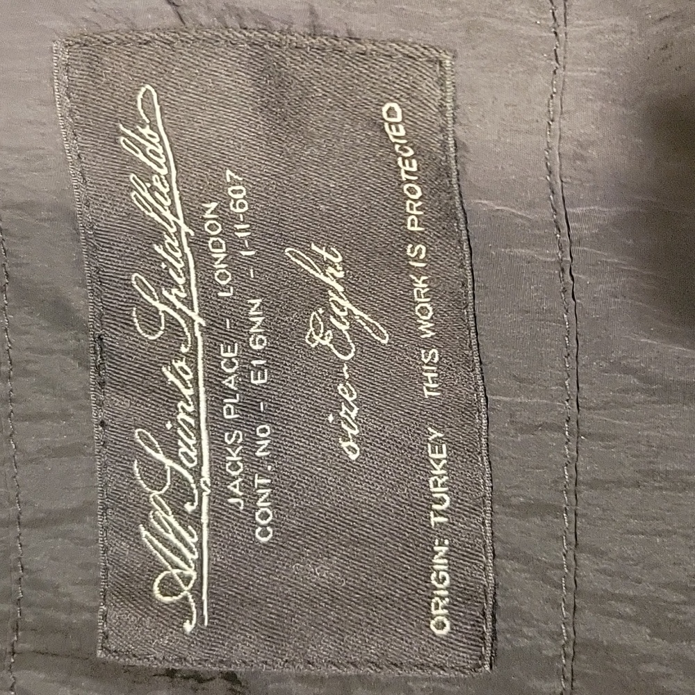 All Saints trench jacket - Picture 3 of 3